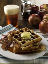 Cheese Ale Waffles